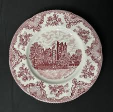 Old Britain Castles Pink by Johnson Brothers Dinner Plate 10 ...