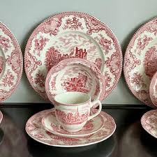 Johnson Brothers Old Britain Castles Pink 5-piece Place Setting— Only 2 Left! — Free Shipping!! - Etsy