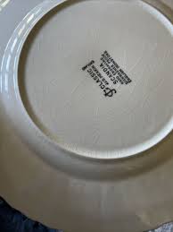 Set of 2 J&G Meakin England Classic White Scandia Brown ...