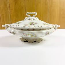 Antique J & G Meakin The James Oval Covered Soup Tureen ...