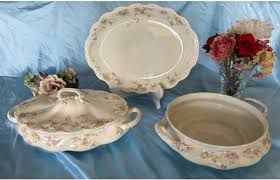Rare Beautiful Antique JOHNSON BROS Tureens and Platter | eBay