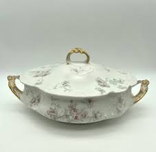 Antique Jean Pouyat, Limoges France Porcelain Covered ...