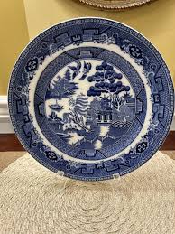 Blue Willow Dinner Plate "The Original Willow Pattern ...