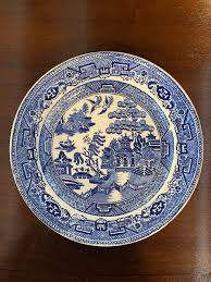 Blue Willow Plate – McIntosh Cottage Antiques