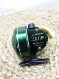 Vtg Johnson Century 100B Spin Cast Reel Made In USA | eBay