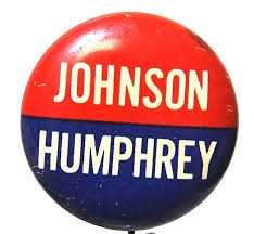 VINTAGE JOHNSON / HUMPHREY CAMPAIGN PINBACK BUTTON | eBay