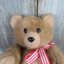 Jointed Teddy Bear Plush Graphics International Stuffed Animal Hard Pl – At Grandma's Table