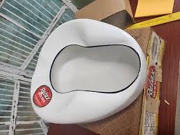 Jones Bed Pan Relax Enamel No. 500 White Vintage Circa 1940s ...
