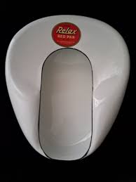 Vintage Jones Relax Porcelain Enamel White Bed Pan Portable ...