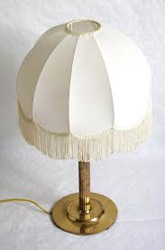 Vintage Table Lamp in Silk and Brass by Josef Hoffmann ...