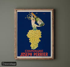 Joseph Stall Champagne Joseph Perrier Vintage Poster Repro ...