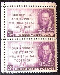 US 3¢ stamp SC #946 Pulitzer Our Republic and It's Press MNH ...