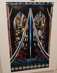 JOSEPH STELLA "THE BROOKLYN BRIDGE 1939" LARGE ...