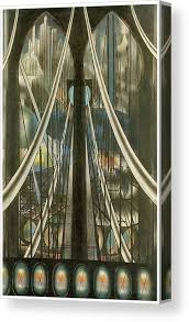 The Bridge Canvas Print by Joesph Stella - Fine Art America