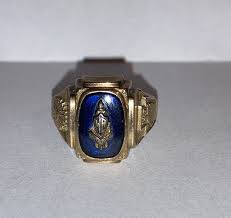 Rare Vintage West Allegheny PA high school 10k gold 1966 ...