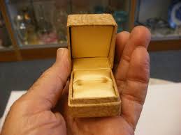 Vintage Jewelry & Ring Gift Boxes - Cardboard Jewelry Box ...