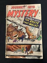 Journey into Mystery #65 (1961) 2.0 (G) Staple Rust, Inner Wrap Detached, Tape | eBay