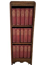 The Works Of Charles Dickens 1912 Waverley Book Company W/Custom Bookshelf | eBay