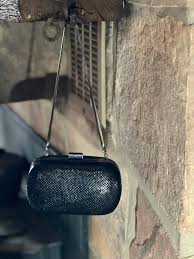 Whiting and Davis Handbag, Black Evening Cocktail Purse ...