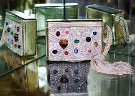 Judith Leiber SWAROVSKI CRYSTAL GOLD CLASSIC NETSUKE ...