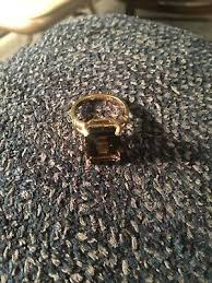 18k GE Ring With A Purple Stone Sz 5.75 | eBay