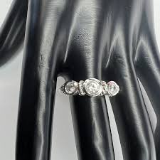 Silver ring Judith Ripka Silver size 8 ¼ US in Silver - 46457065