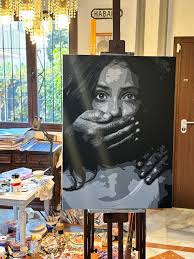 EL GRITO MUDO (Black and White) de Michel Acosta Perez (2021 ...