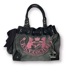 Vintage Juicy Couture Grey Velour Pink Scottie Daydreamer ...
