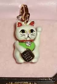 NWT 2008 JUICY COUTURE LUCKY CAT CHARM YJRU2724 | eBay