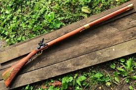 Kentucky Flintlock Carbine Rifle - Revolutionary War - Non ...