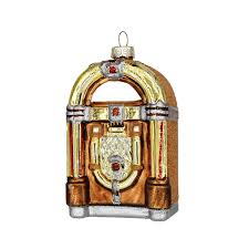 Customized Vintage Jukebox Christmas Ornament