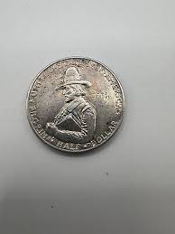 1920 D PILGRIM COMMEMORATIVE SILVER HALF DOLLAR ...