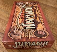 1995 Vintage Milton Bradley Original JUMANJI Board Game ...