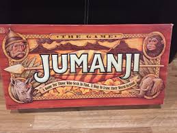 Vintage Jumanji Board Game (1995) Milton Bradley-the Game ...