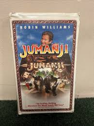 Jumanji (VHS 1996) Robin Williams Columbia Tristar Home ...