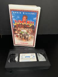 Jumanji 1996 VHS Clamshell Case, Robin | Mercari