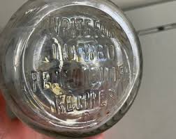 Vintage JUMBO Brand Peanut Butter Pint Glass Jar - Etsy