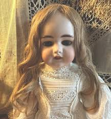 Antique 23” 1079 Simon Halbig DEP German Bisque Doll Dressed Nicely W/Lovely Wig | eBay