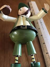 METAL ART BOBBLE HEAD Irish Man With Pint Glass | eBay