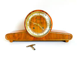 Kieninger Schwebegang vintage table / chimney clock - 50s ...