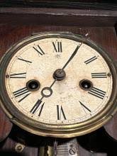 Sold at Auction: A small antique Junghans German musical ...