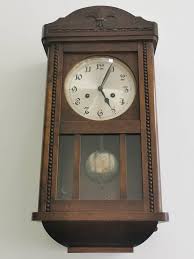 Junghans Vintage RA Pendulum Chiming Wall Clock Germany (c ...