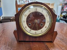 Vintage British Bentima Clock, Art Deco Not Working | eBay