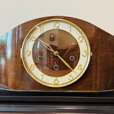 Vintage Jauch Triple Chime Mantel Clock – Serviced, Like New ...