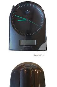Junghans Mega Radio Controlled Desk Clock Gray Germany DBP ...