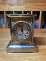 Antique Mauthe German Mantel Clock Not Running | eBay