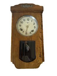 Vintage Eikoshacio TRADE $ MARK Pendulum Wall Clock ...