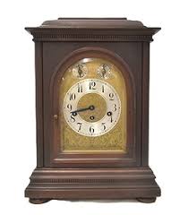 Junghans Mahogany Case Bracket Clock
