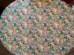 Vintage Jungle Animal Tapestry Upholstery Fabric, Elephant ...
