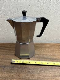 Zanzibar Aluminum Espresso Coffee Pot - Italy - 338 ...